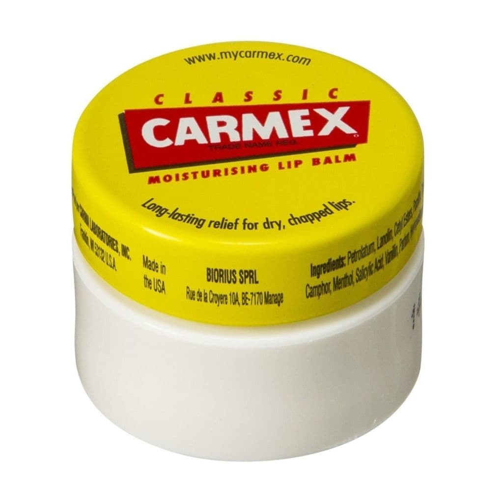 Burk med läppbalsam från Carmex