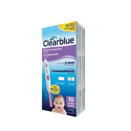 Clearblue Ägglossningstest Digital 10st på apotek.nu EAN 4084500037496