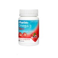 Pharbio Omega-3 Barn 60 kapslar på apotek.nu EAN 7310611008313