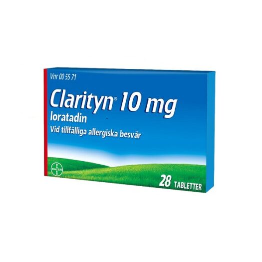 Clarityn 10 mg 28 tabletter på apotek.nu EAN 7046260055711