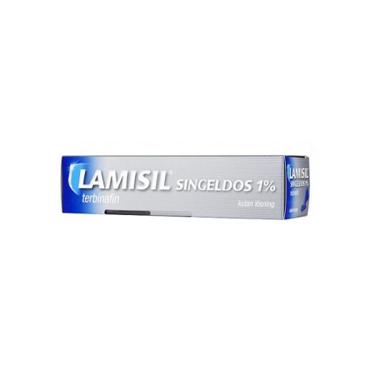 Lamisil singeldos kutan lösning 1% 4g på apotek.nu EAN 7046260622258