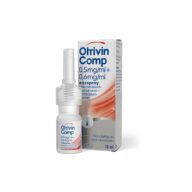 Otrivin Comp nässpray 0,5mg/ml + 0,6mg/ml 10 ml på apotek.nu EAN 7046261411530