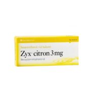 Zyx Citron sugtablett 3mg 20st på apotek.nu EAN 7046261232975