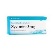 Zyx Mint sugtablett 3 mg 20st på apotek.nu EAN 07046261234405