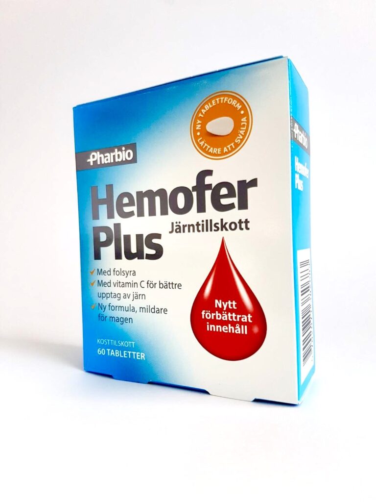 Hemofer Plus Järntillskott -apotek.nu