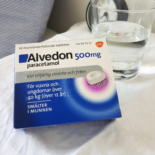 Alvedon munsönderfallande tablett 500 mg