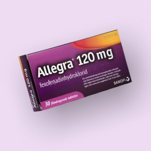 Allegra filmdragerad tablett 120 mg 30 st på apotek.nu