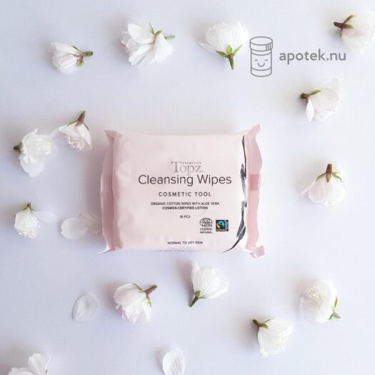 Topz Cleansing wipes med blommor