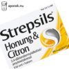 Strepsils med honung & citronsmak